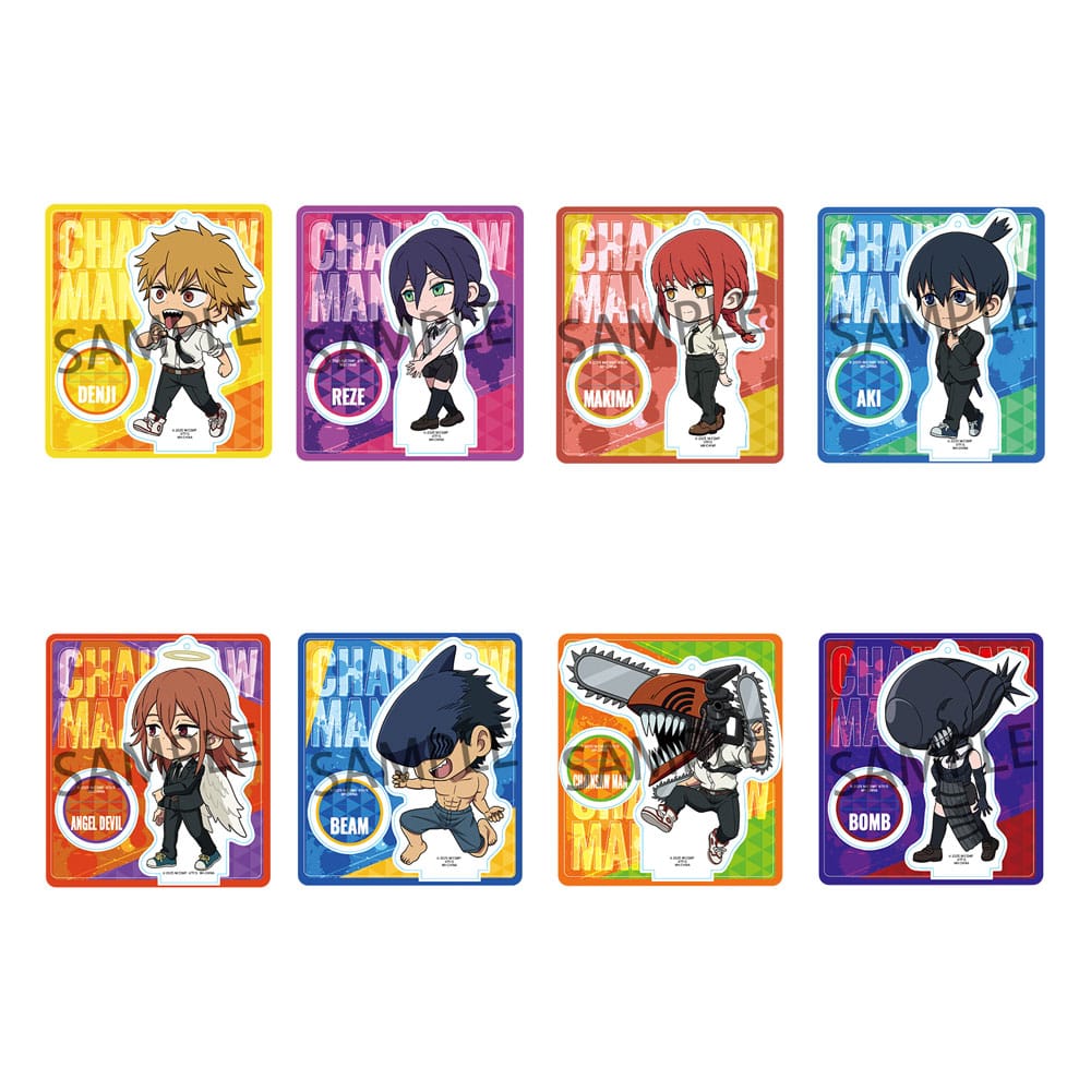 Chainsaw Man The Movie: Reze Arc TokoToko Acryl Figuren Blind Box Display 9 cm (8) Image 1