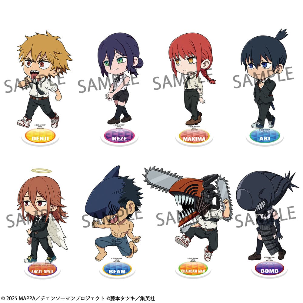 Chainsaw Man The Movie: Reze Arc TokoToko Acryl Figuren Blind Box Display 9 cm (8) Image 16