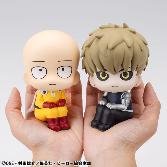 One Punch Man Look Up PVC Statue Saitama & Genos 11 cm (with gift) Image 2