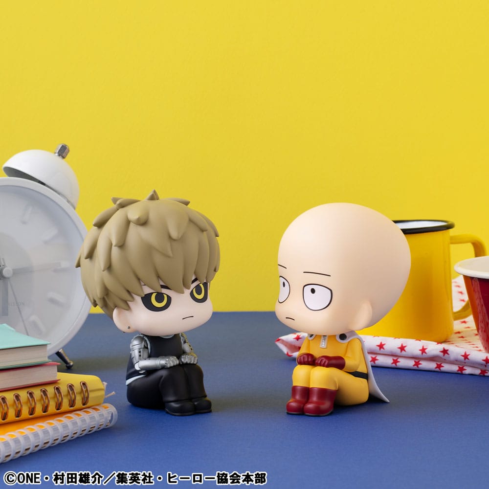 One Punch Man Look Up PVC Statue Saitama & Genos 11 cm (with gift) Image 4