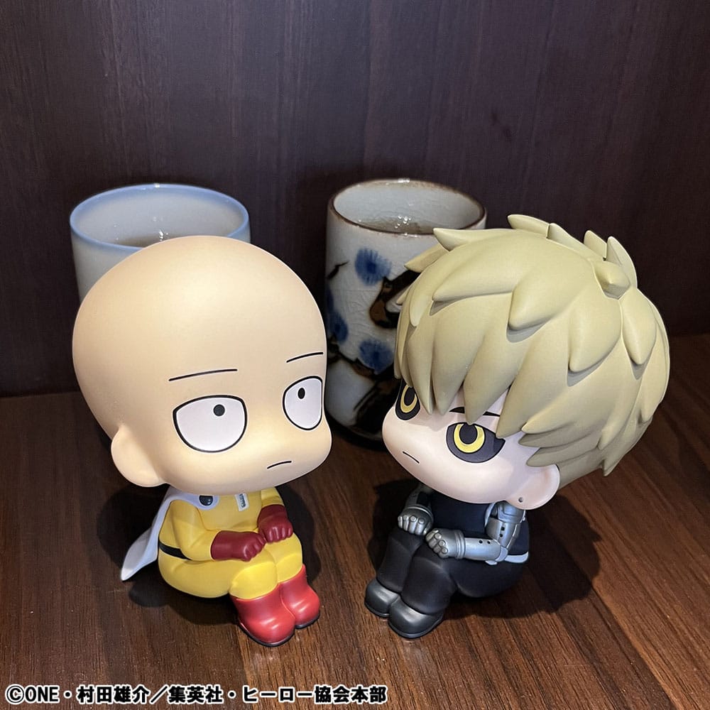 One Punch Man Look Up PVC Statue Saitama & Genos 11 cm (with gift) Image 5