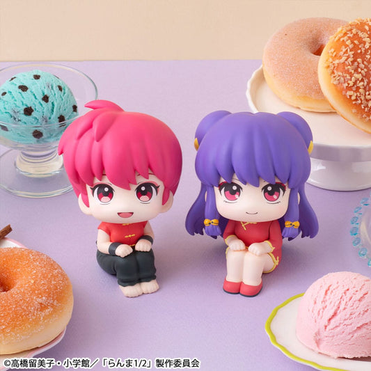 Ranma 1/2 Look Up PVC Statue Ranma & Shampoo 11 cm (with gift) Image 1