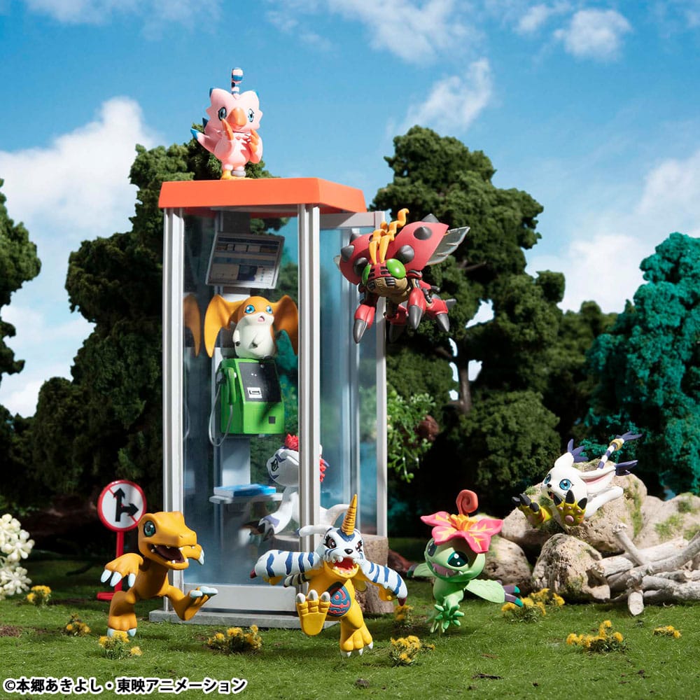 Digimon Adventure Digicolle! Series Sammelfiguren 5 cm Mix Sortiment (8) Image 1