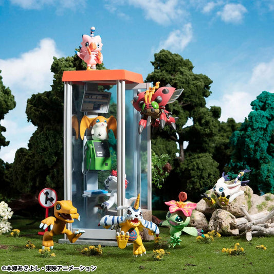 Digimon Adventure Digicolle! Series Sammelfiguren 5 cm Mix Sortiment (8) Image 1