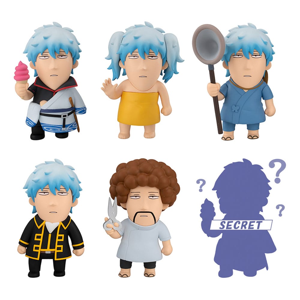 Gintama Sammelfiguren 6er-Set Gintama We love Ginsan 10 cm Blind Box (with gift) Image 1