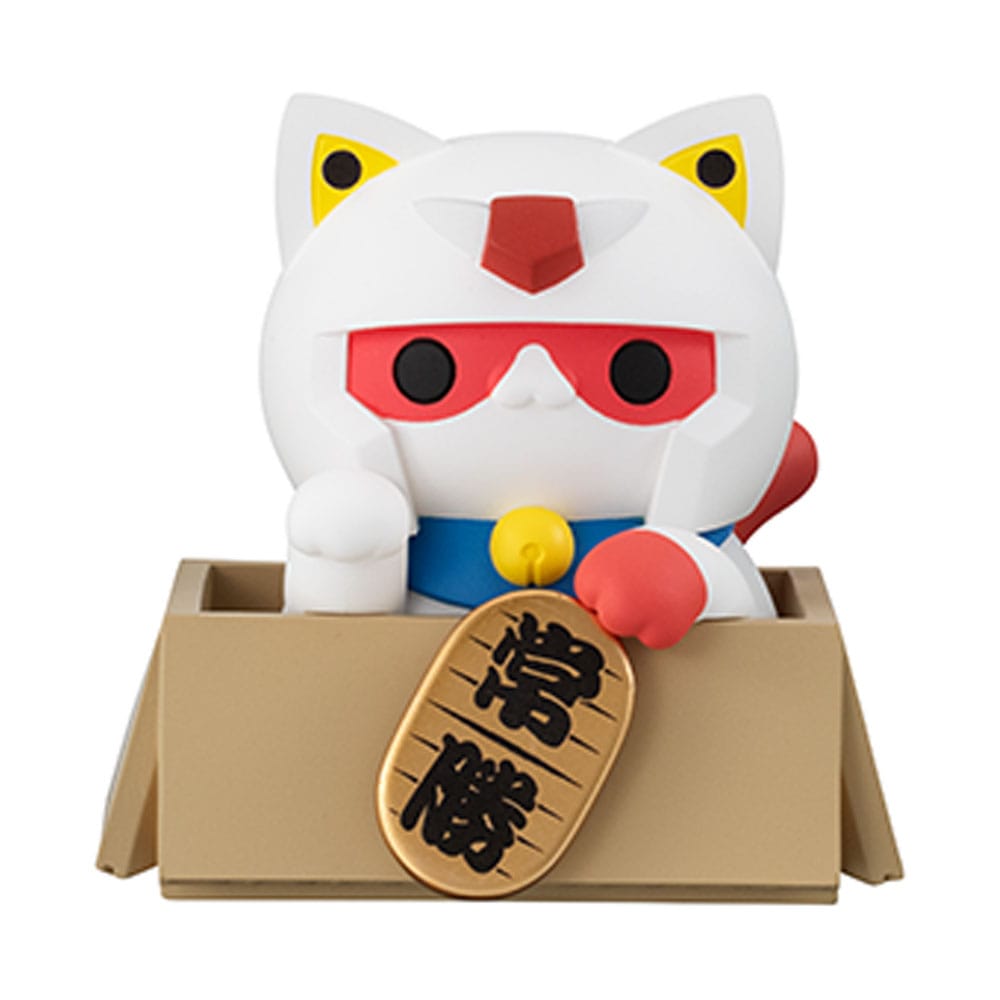 Mobile Suit Gundam Mega Cat Project Nyandam Sammelfiguren Luckycat 6 cm Blind Box Sortiment (6) Image 3