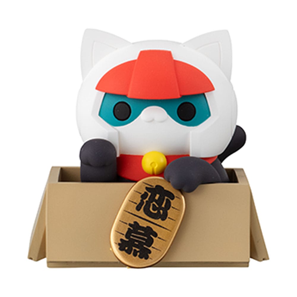 Mobile Suit Gundam Mega Cat Project Sammelfiguren Cats Luckycat 6 cm Blind Box Sortiment (6) (with gift) Image 3