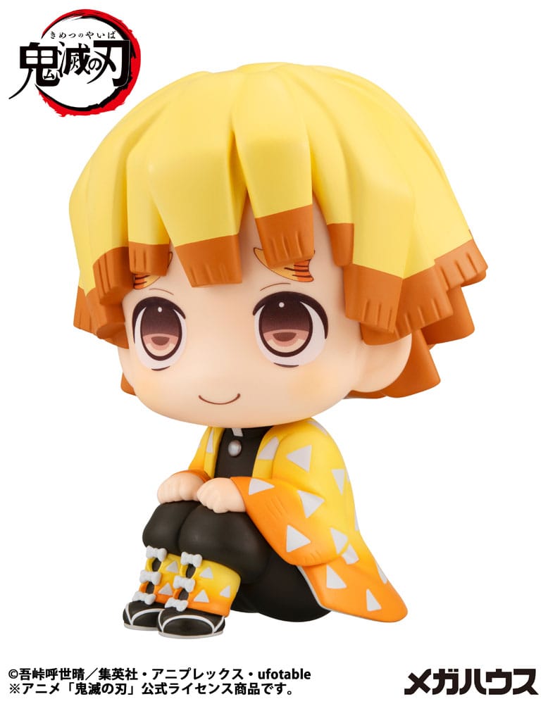 Demon Slayer Kimetsu no Yaiba Look Up PVC Statue Zenitsu Agatsuma Smile Ver. 11 cm Image 6