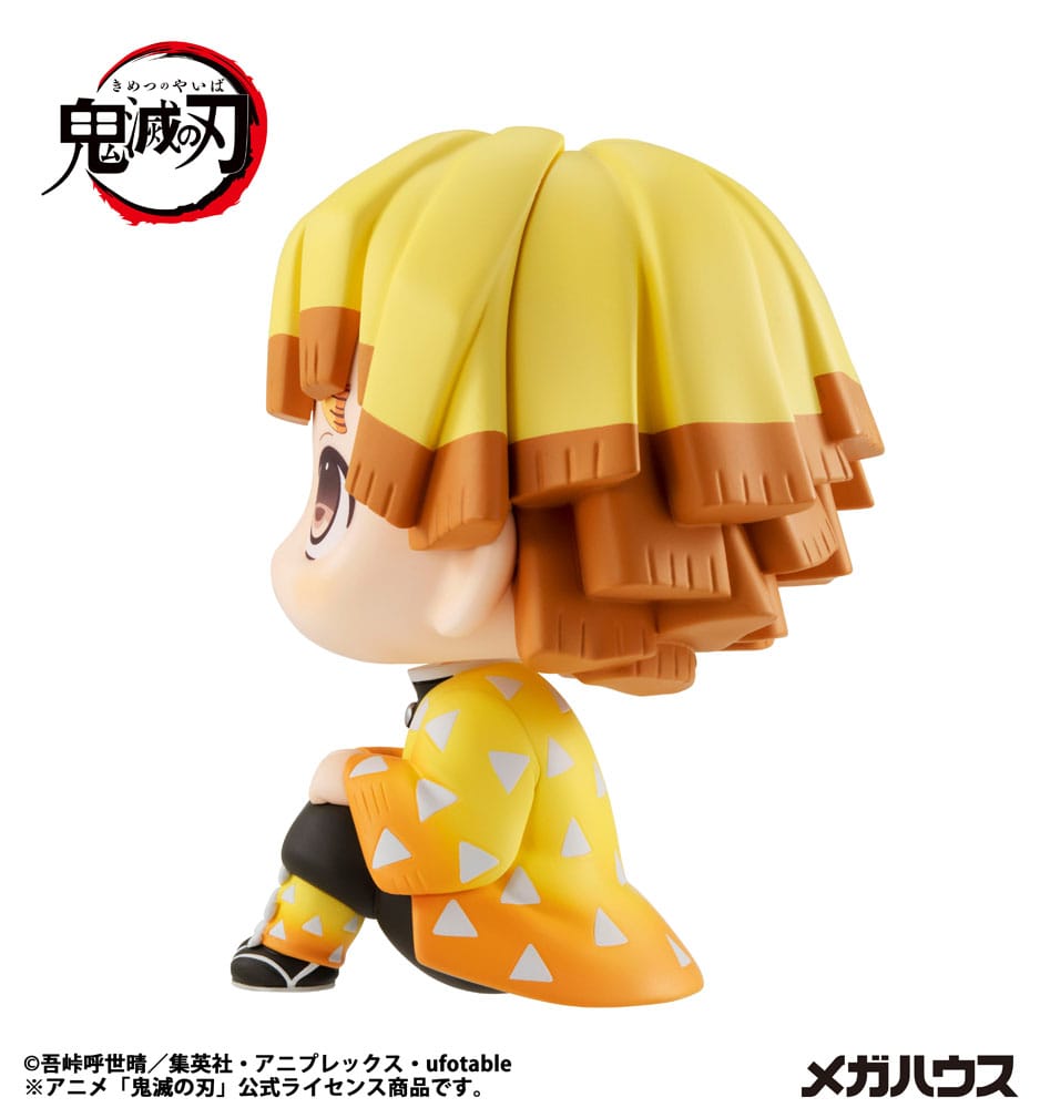 Demon Slayer Kimetsu no Yaiba Look Up PVC Statue Zenitsu Agatsuma Smile Ver. 11 cm Image 7