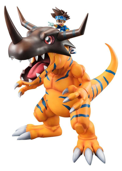 Digimon Adventure Precious G.E.M. Series PVC Figur Greymon & Taichi Yagami 25 cm (Repeat) Image 1