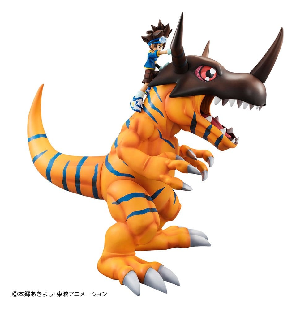 Digimon Adventure Precious G.E.M. Series PVC Figur Greymon & Taichi Yagami 25 cm (Repeat) Image 4