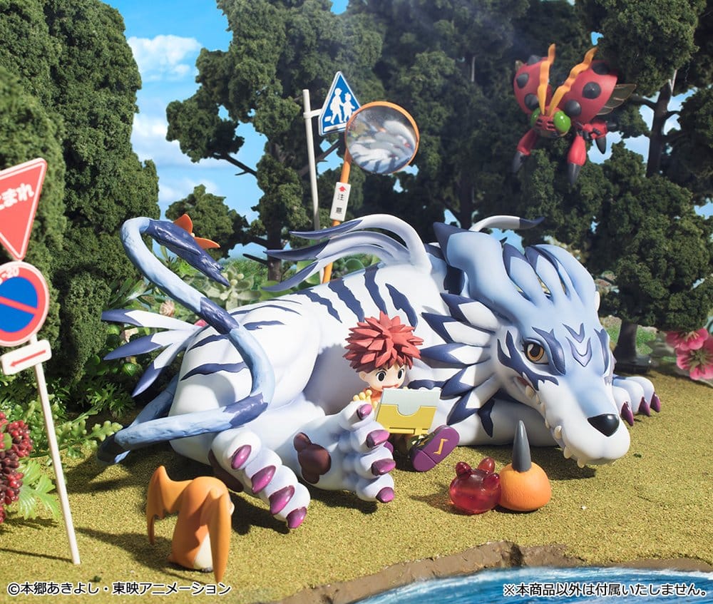 Digimon Adventure G.E.M. Series PVC Figur Garurumon & Ishida Yamato 25 cm (Repeat) Image 6