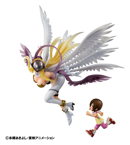 Digimon Adventure Precious G.E.M. Serie PVC Statue Angewomon & Hikari Yagami 22 cm Image 1