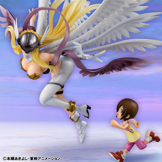 Digimon Adventure Precious G.E.M. Serie PVC Statue Angewomon & Hikari Yagami 22 cm Image 2