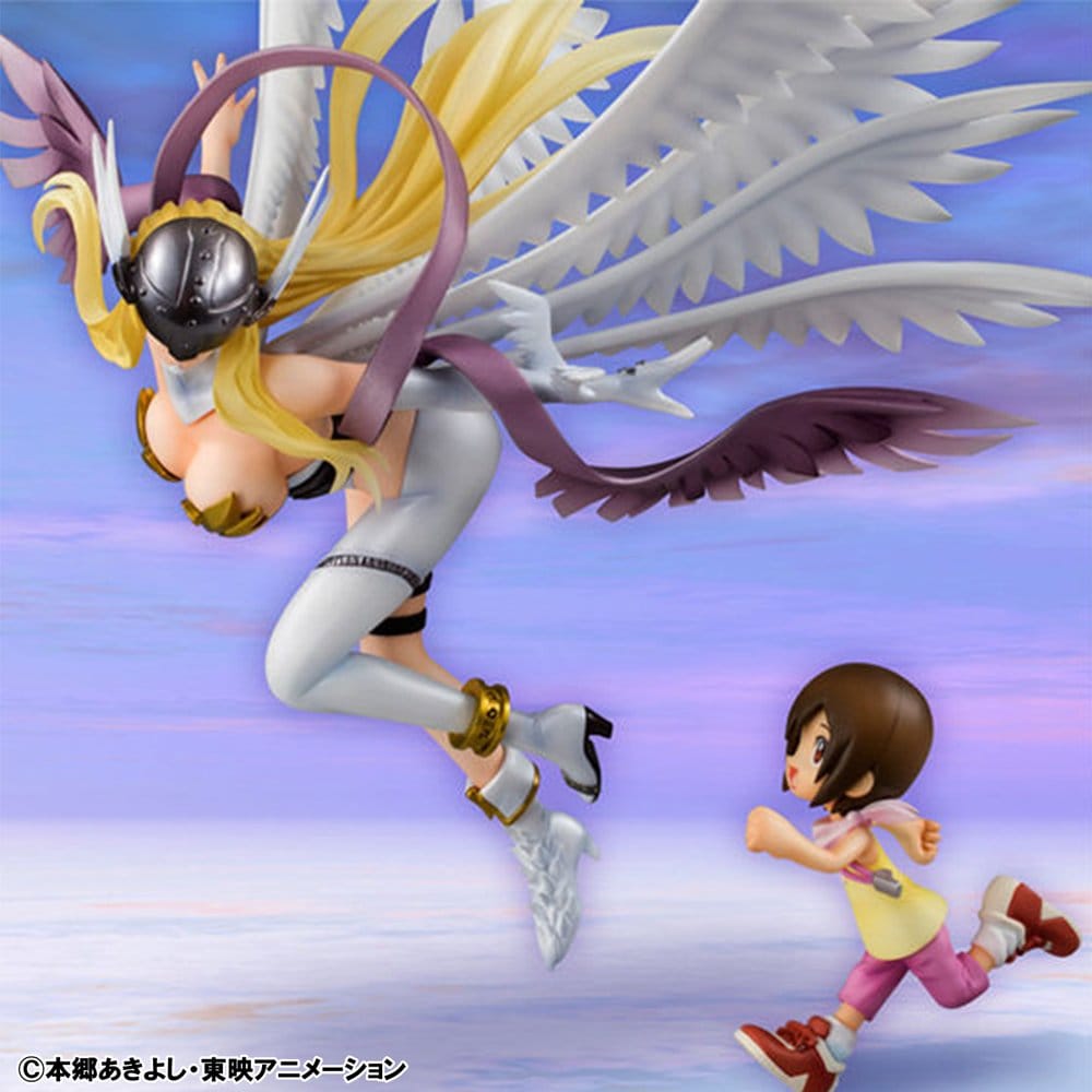 Digimon Adventure Precious G.E.M. Serie PVC Statue Angewomon & Hikari Yagami 22 cm Image 2