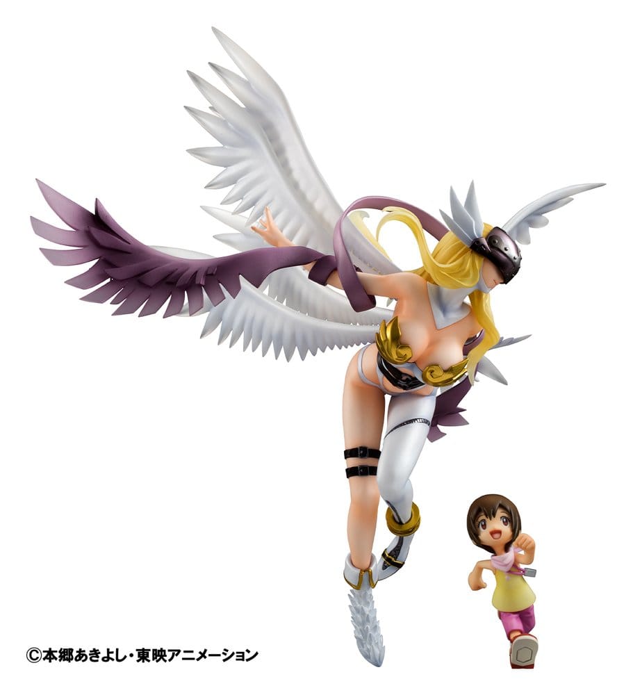 Digimon Adventure Precious G.E.M. Serie PVC Statue Angewomon & Hikari Yagami 22 cm Image 7