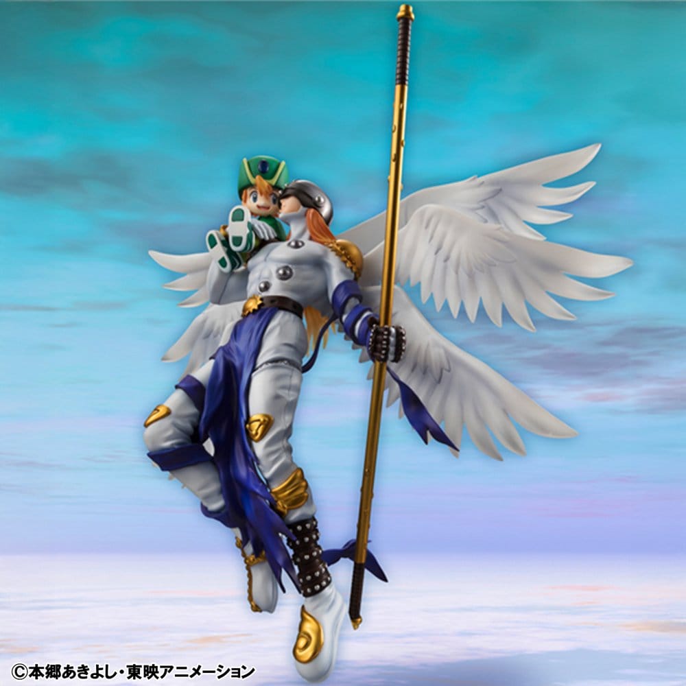Digimon Adventure G.E.M. Series PVC-Figur Angemon & Takeru Takaishi 22 cm (Repeat) Image 3