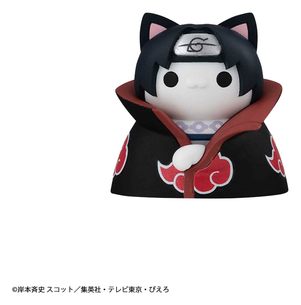 Naruto Mega Cat Project Minifiguren 3 cm Nyaruto! Cats of Konoha Village Reboot Blind Box Display (8) (Repeat) Image 3