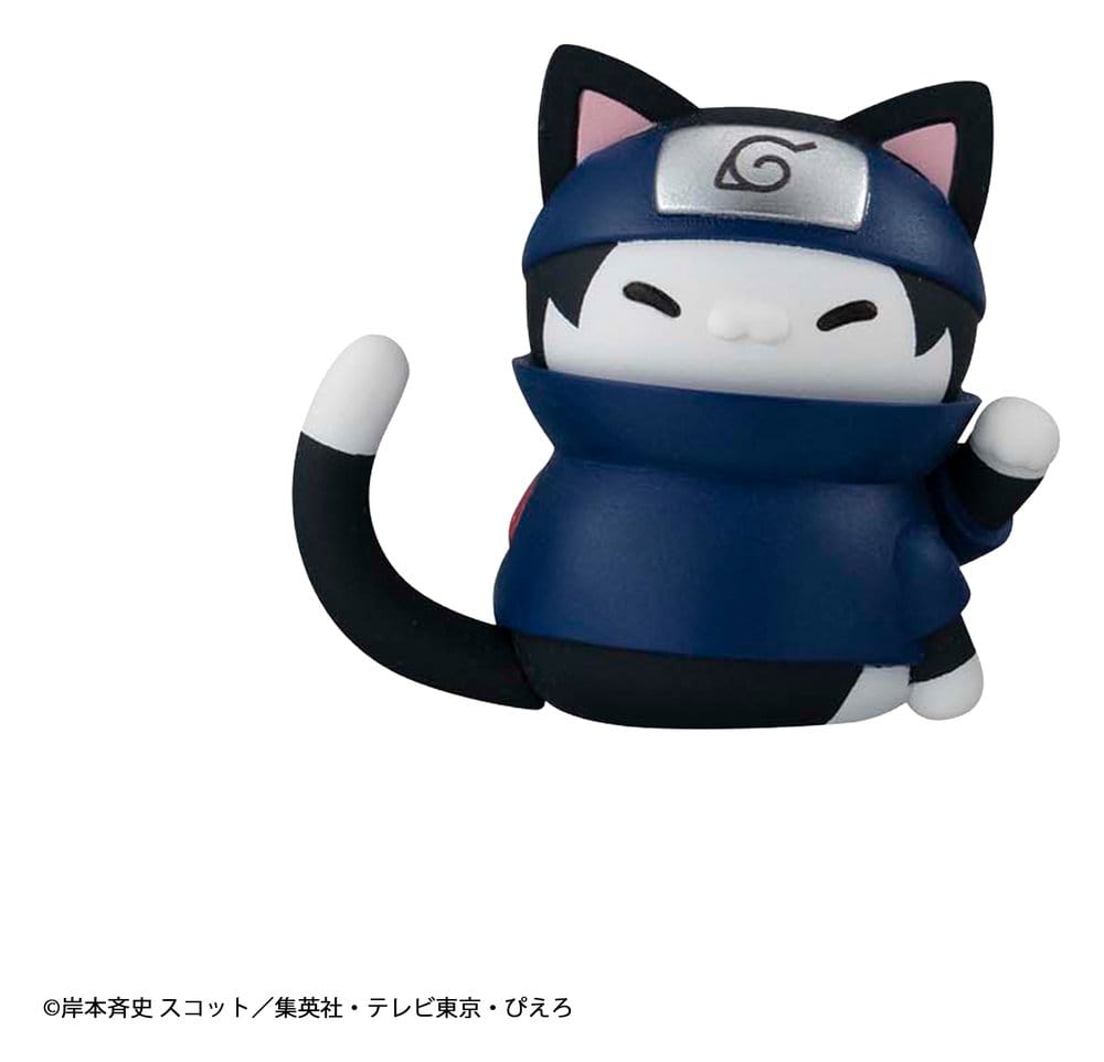Naruto Mega Cat Project Minifiguren 3 cm Nyaruto! Cats of Konoha Village Reboot Blind Box Display (8) (Repeat) Image 4