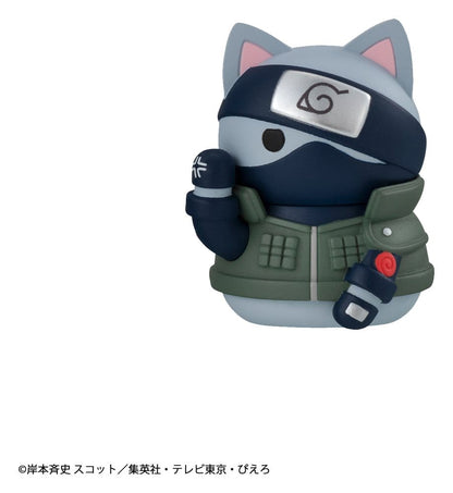 Naruto Mega Cat Project Minifiguren 3 cm Nyaruto! Cats of Konoha Village Reboot Blind Box Display (8) (Repeat) Image 6