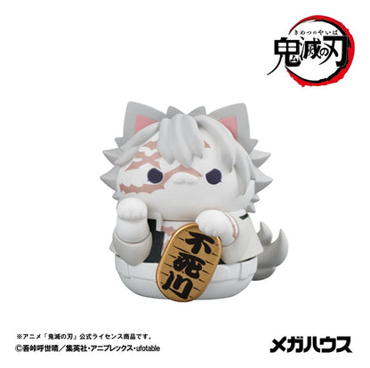 Demon Slayer: Kimetsu no Yaiba Mega Cat Project Minifiguren 6 cm Demon Slayer Fortune Cats ver. 02 Blind Box Display (8) (Repeat) Image 9