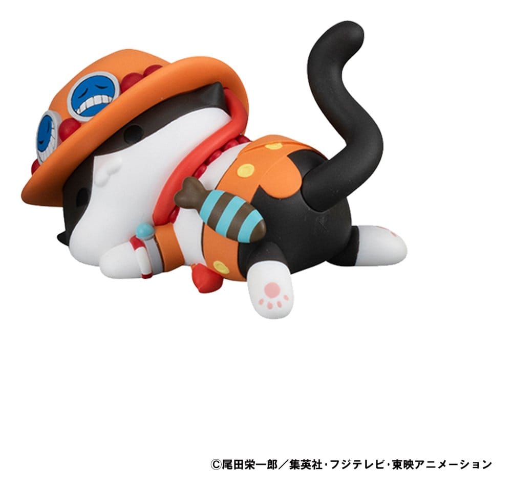 One Piece Mega Cat Project Sammelfiguren Egghead NyanPieceNyan! Stickie! 3 cm Sortiment (8) Image 8