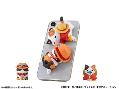 One Piece Mega Cat Project Sammelfiguren Egghead NyanPieceNyan! Stickie! 3 cm Sortiment (8) Image 13