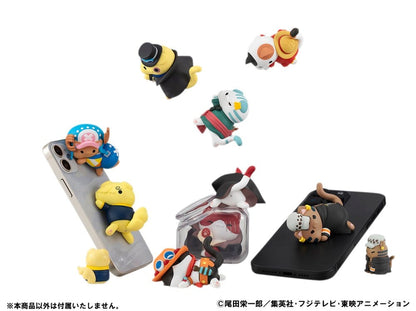 One Piece Mega Cat Project Sammelfiguren Egghead NyanPieceNyan! Stickie! 3 cm Sortiment (8) Image 14