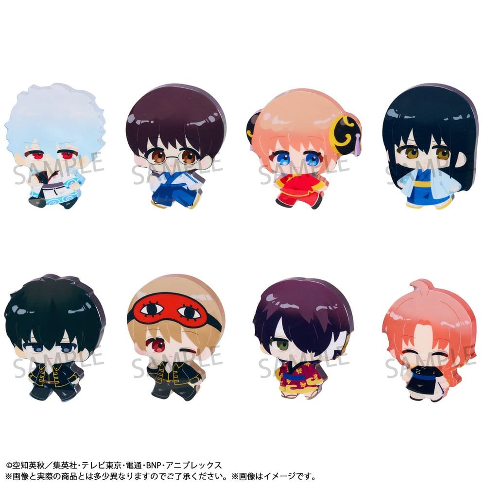 Gintama Karakoro Clear Candy Sammelfiguren Vol. 2 6 cm Blind Box Sortiment (8) Image 1