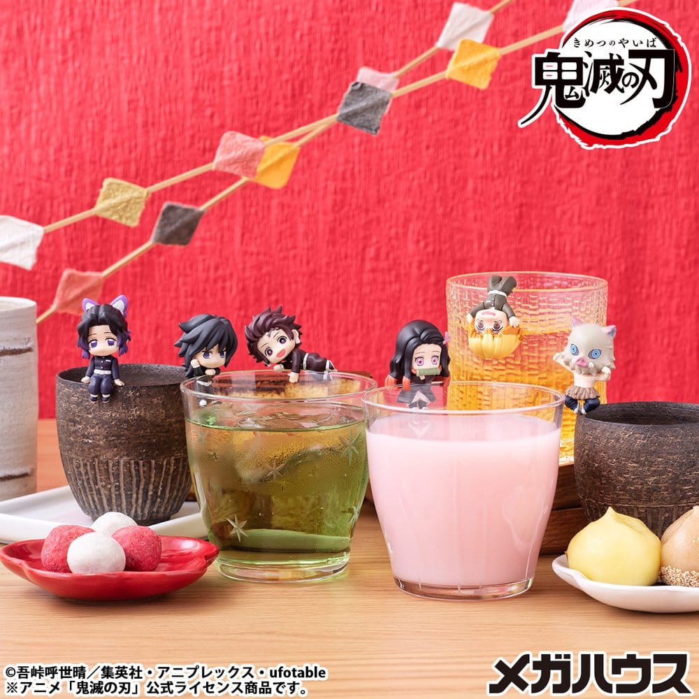 Demon Slayer Kimetsu no Yaiba Ochatomo Series Sammelfiguren 4 cm Sortiment (6) Image 9