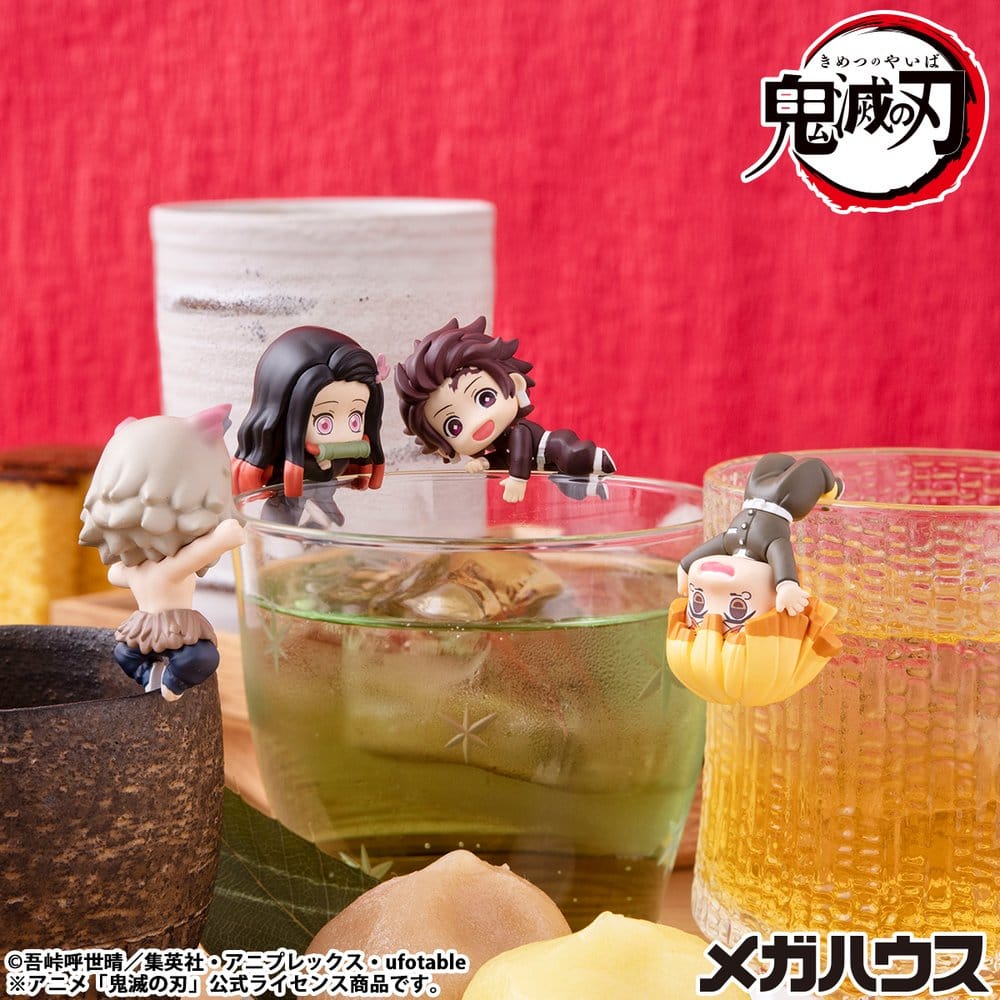Demon Slayer Kimetsu no Yaiba Ochatomo Series Sammelfiguren 4 cm Sortiment (6) Image 10