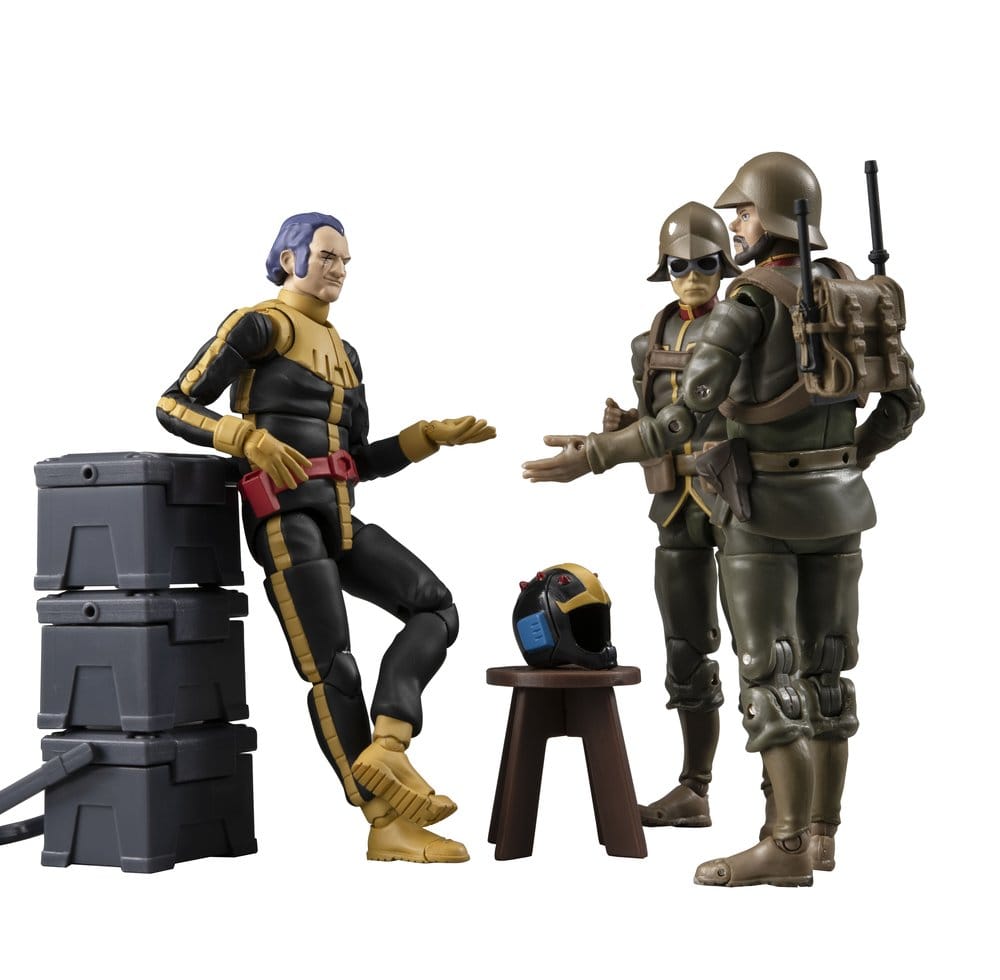 Mobile Suit Gundam G.M.G. Collection 15 Actionfigur Principality of Zeon Black Tri-Stars Mash Normal Suit Ver. 10 cm Image 6