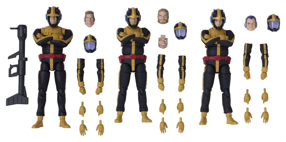 Mobile Suit Gundam G.M.G. Collection 3er-Set Actionfiguren Principality of Zeon Jet Stream Attack 10 cm (with gift) Image 2