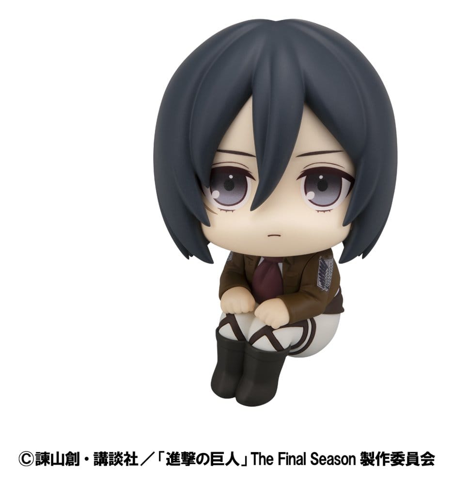 Attack on Titan Look Up PVC Statuen Levi Cleaning up Ver. & Mikasa Ackerman (with gift) 11 cm Image 3
