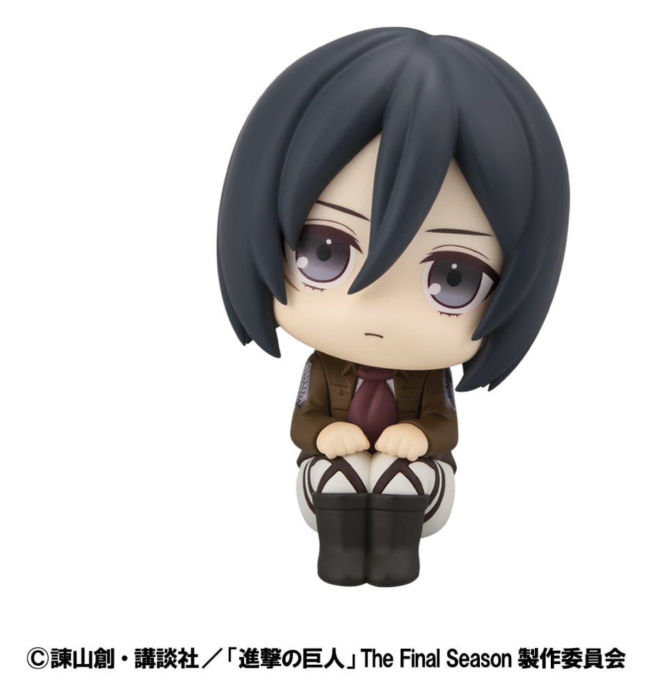 Attack on Titan Look Up PVC Statuen Levi Cleaning up Ver. & Mikasa Ackerman (with gift) 11 cm Image 5