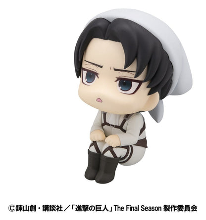Attack on Titan Look Up PVC Statuen Levi Cleaning up Ver. & Mikasa Ackerman (with gift) 11 cm Image 11