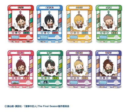Attack on Titan Acryl Figuren Chara Catcher 9 cm Blind Box Display (8) Image 1