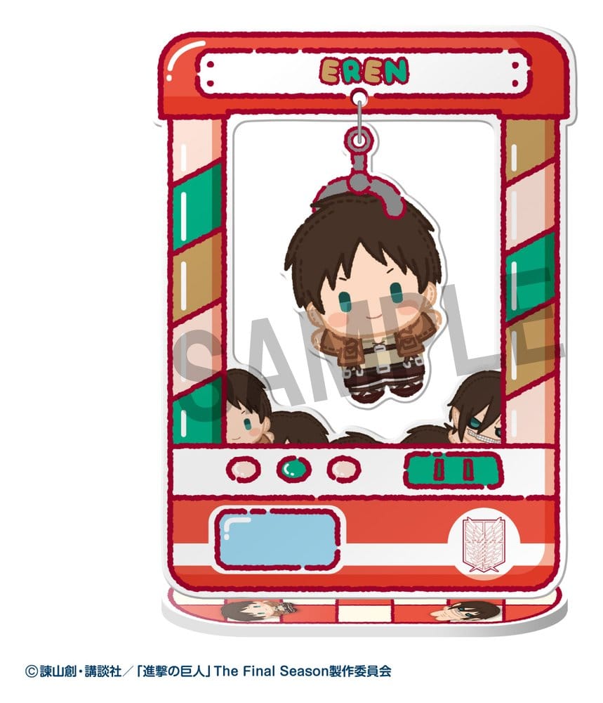 Attack on Titan Acryl Figuren Chara Catcher 9 cm Blind Box Display (8) Image 2