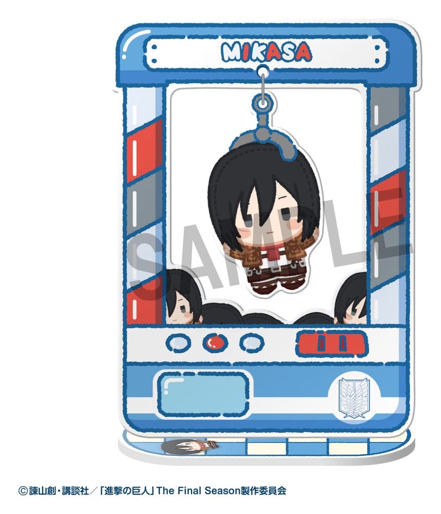 Attack on Titan Acryl Figuren Chara Catcher 9 cm Blind Box Display (8) Image 3