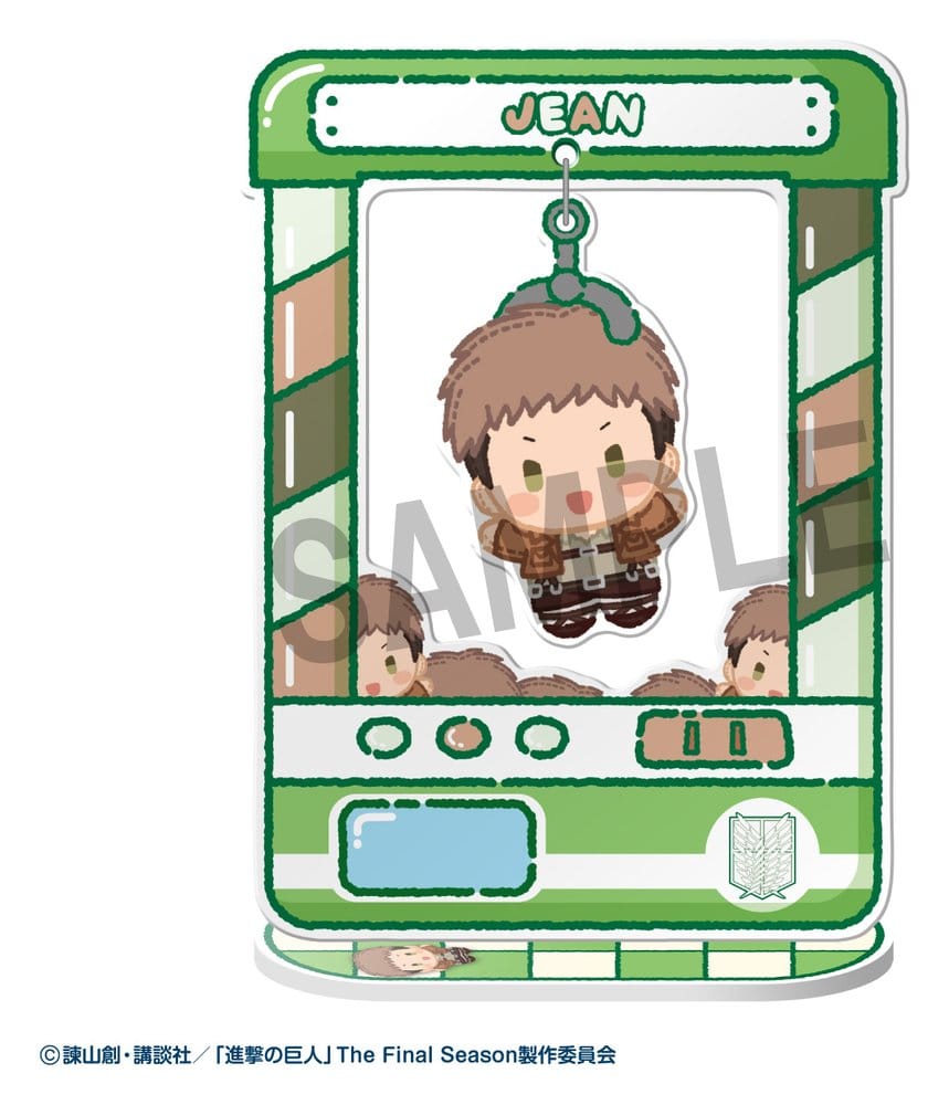 Attack on Titan Acryl Figuren Chara Catcher 9 cm Blind Box Display (8) Image 5