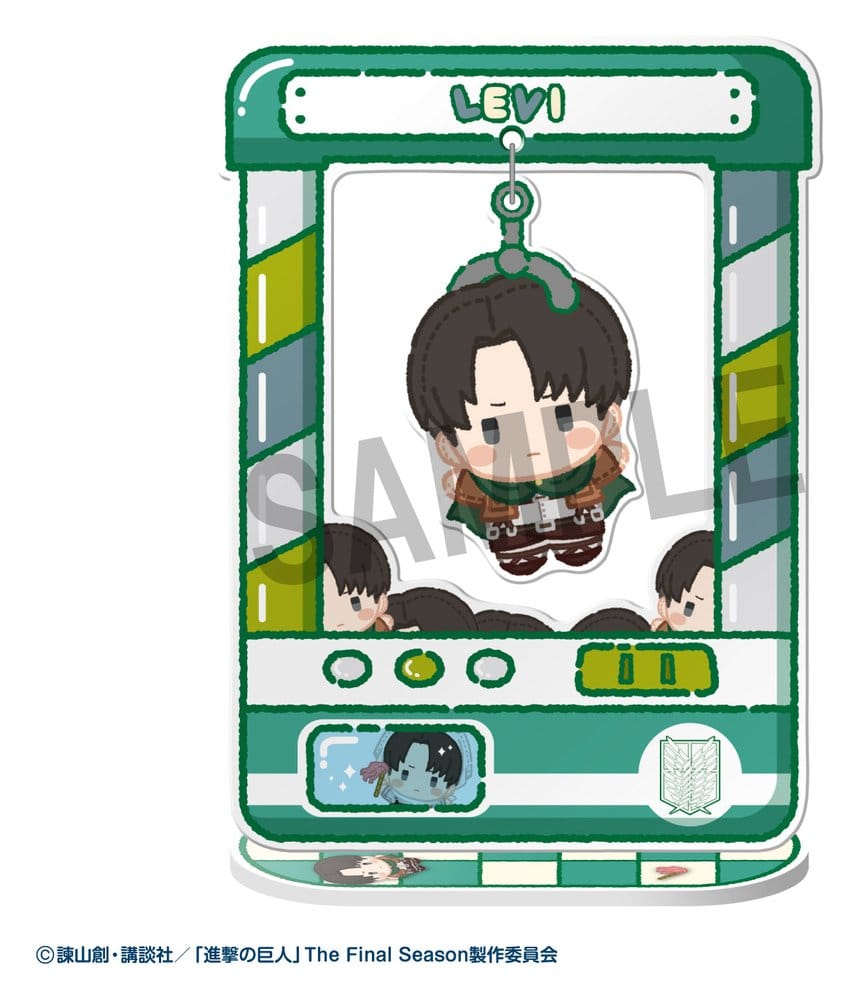Attack on Titan Acryl Figuren Chara Catcher 9 cm Blind Box Display (8) Image 7