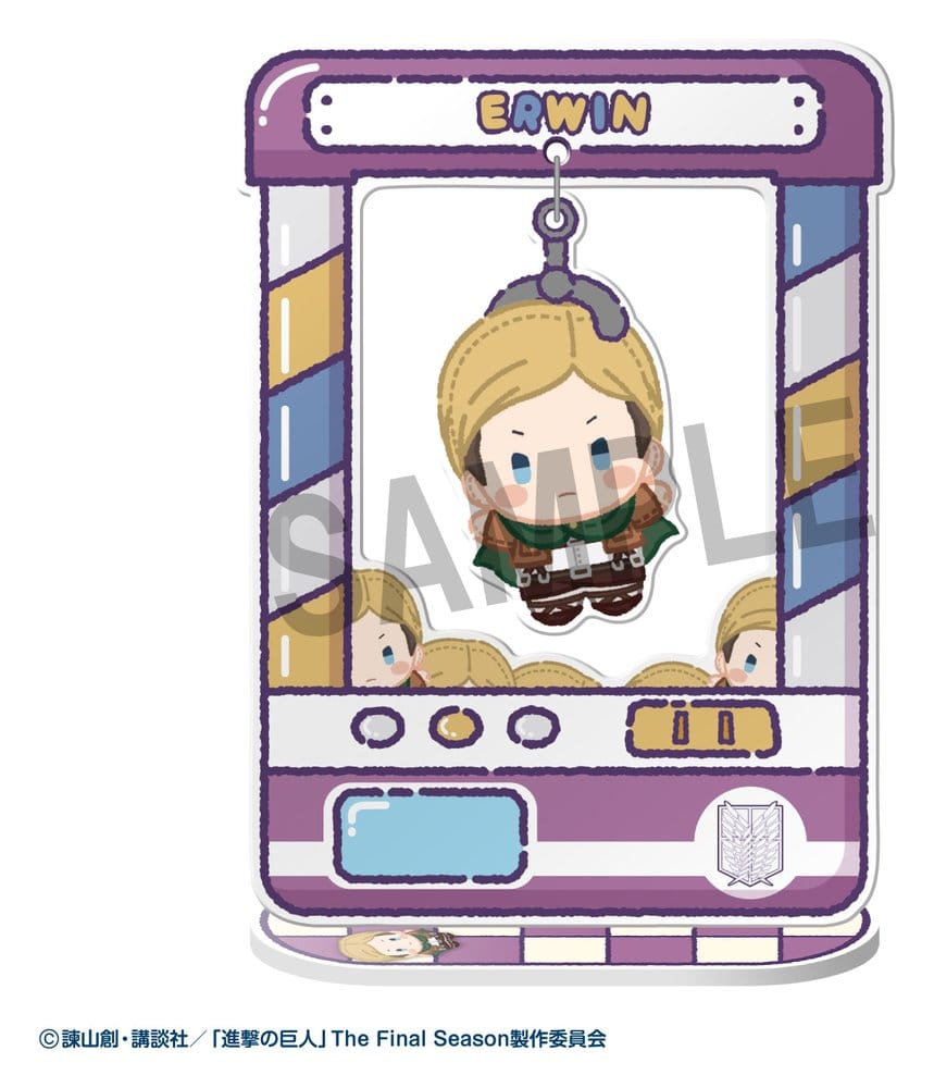 Attack on Titan Acryl Figuren Chara Catcher 9 cm Blind Box Display (8) Image 8