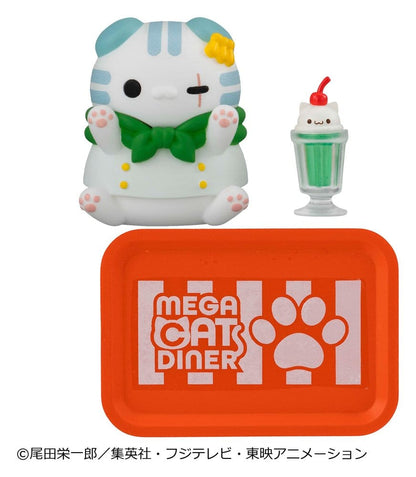 One Piece Mega Cat Project Minifiguren NyanPieceNyan! Diner! 3 cm Blind Box Display (6) Image 3