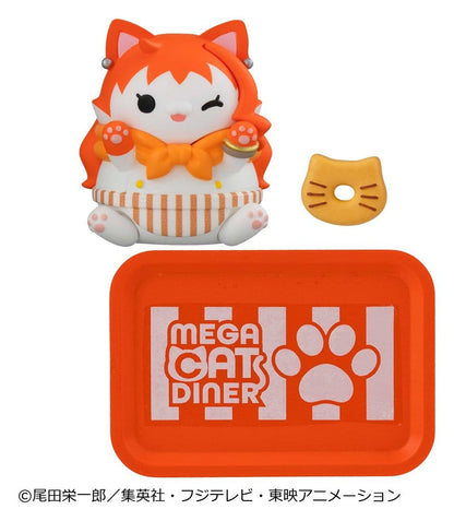One Piece Mega Cat Project Minifiguren NyanPieceNyan! Diner! 3 cm Blind Box Display (6) Image 4