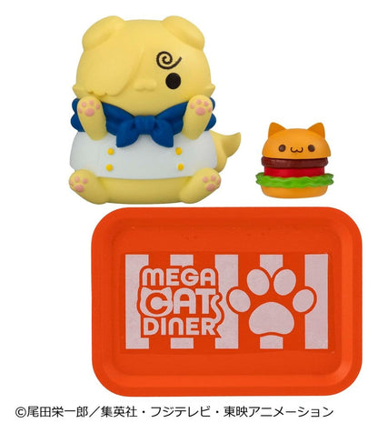 One Piece Mega Cat Project Minifiguren NyanPieceNyan! Diner! 3 cm Blind Box Display (6) Image 5