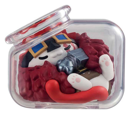 One Piece Mega Cat Project Minifiguren Good Night NyanPieceNyan! Ver. Luffy with rivals 6 cm Blind Box Sortiment (8) Image 8