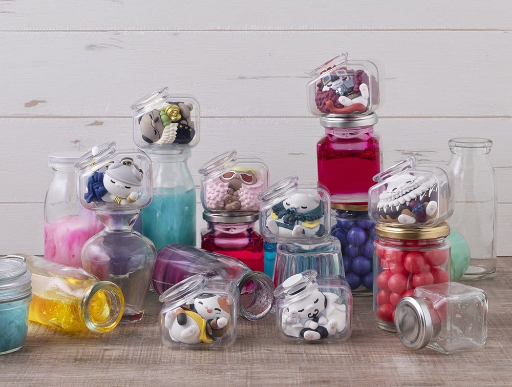 One Piece Mega Cat Project Minifiguren Good Night NyanPieceNyan! Ver. Luffy with rivals 6 cm Blind Box Sortiment (8) Image 12