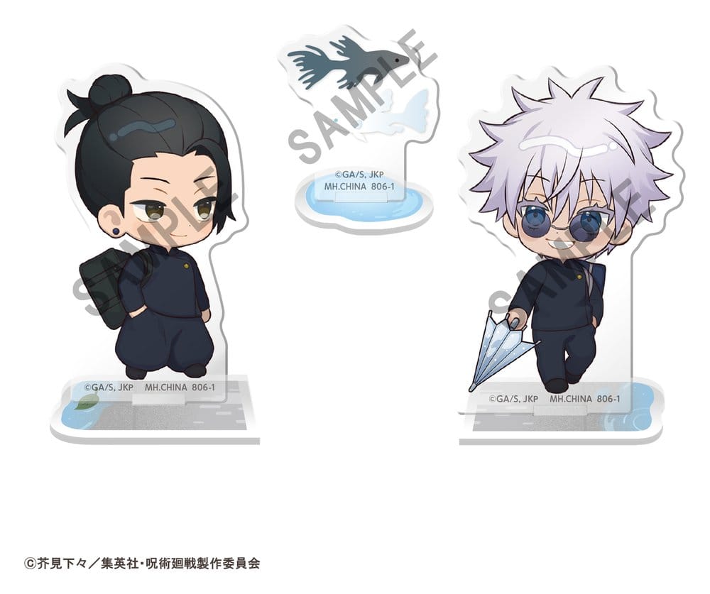 Jujutsu Kaisen Buddycolle Acrylaufsteller 5th Anniversary A Suguru Geto & Satoru Gojo (Hidden Inventory/Premature Death Ver.) 10 cm Image 2