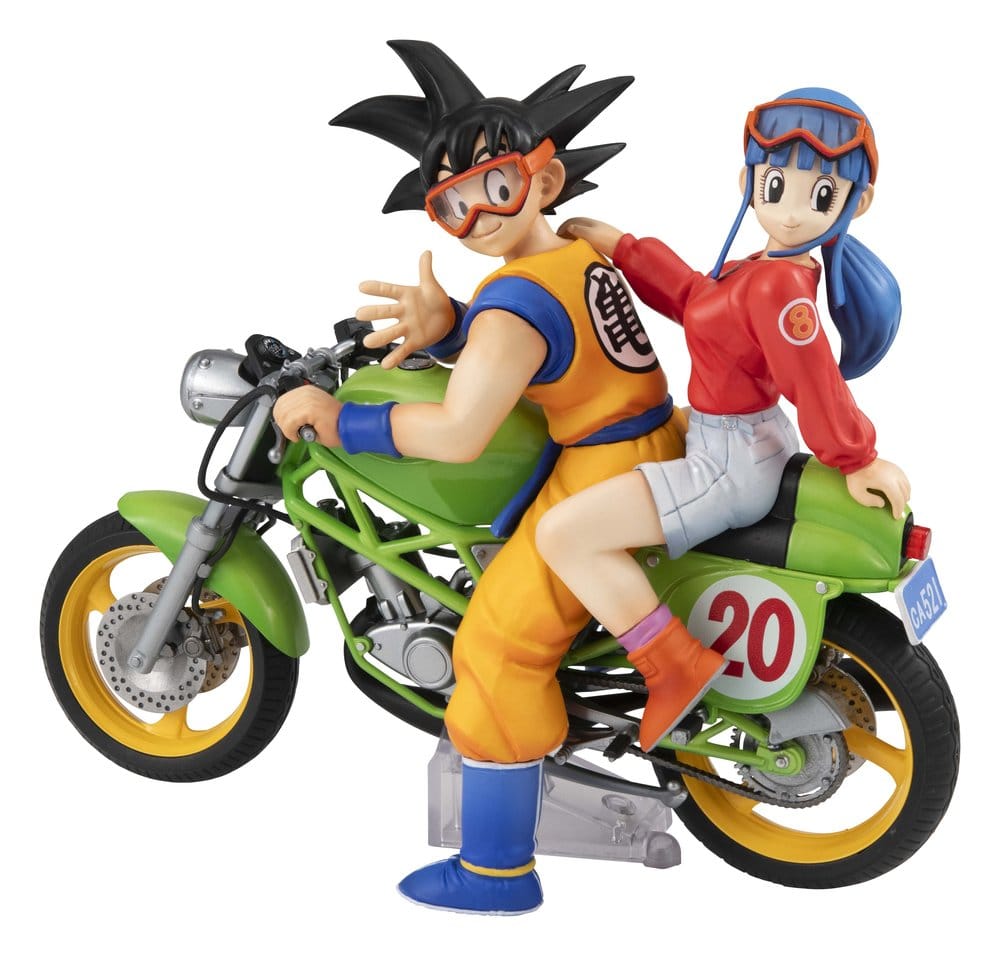Dragon Ball Z Desktop Real McCoy PVC Figur 05 Son Goku & Chichi Limited Repeat Ver. 15 cm Image 2
