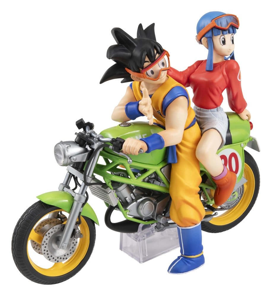 Dragon Ball Z Desktop Real McCoy PVC Figur 05 Son Goku & Chichi Limited Repeat Ver. 15 cm Image 3